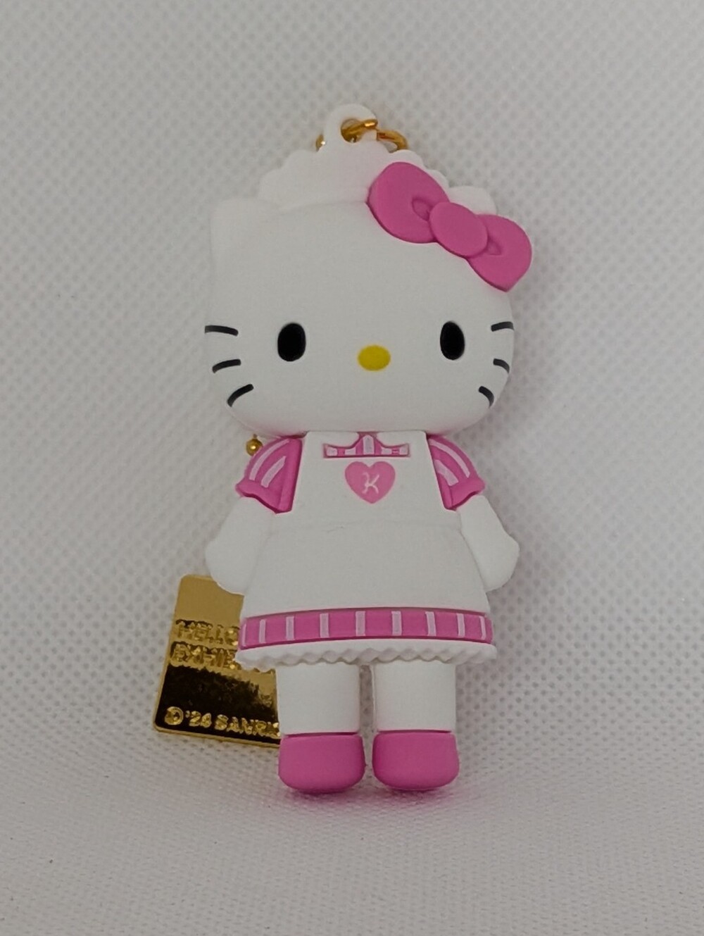 SANRIO Hello Kitty Tokyo 50th Anniversary Exhibition Limited Key Chain - Maid